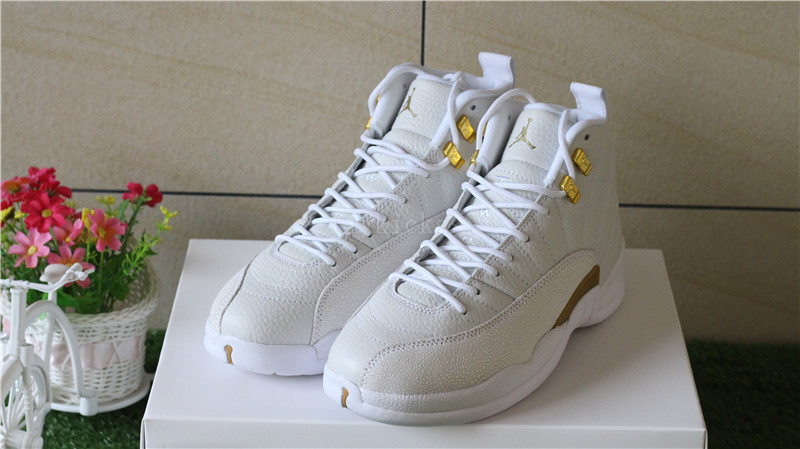 Air Jordan 12 White OVO New